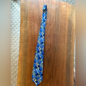 UNGARO - Blue Patterned Tie